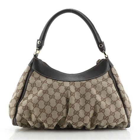 gucci abbey hobo brown|Gucci GG Canvas Abbey Small .